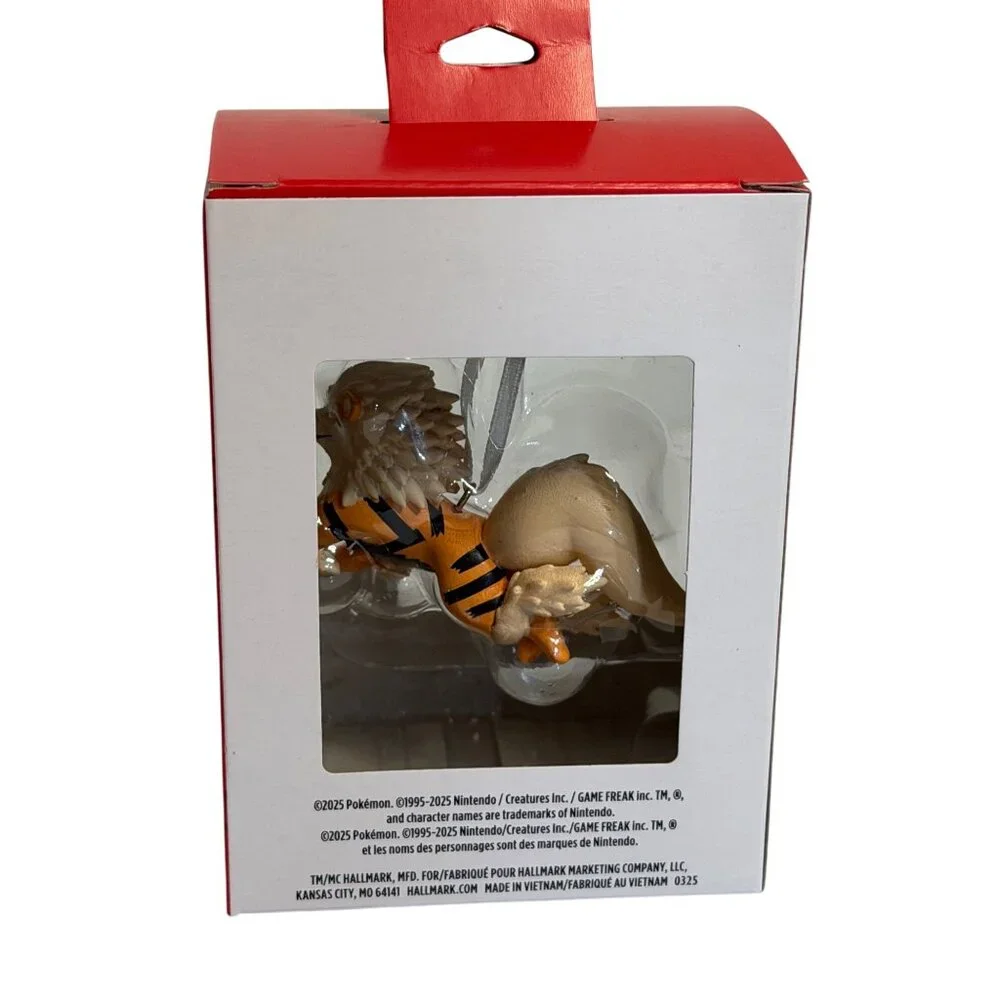 Hallmark‎ Keepsake Arcanine Pokemon Ornament Nintendo Christmas Tree Decor NEW